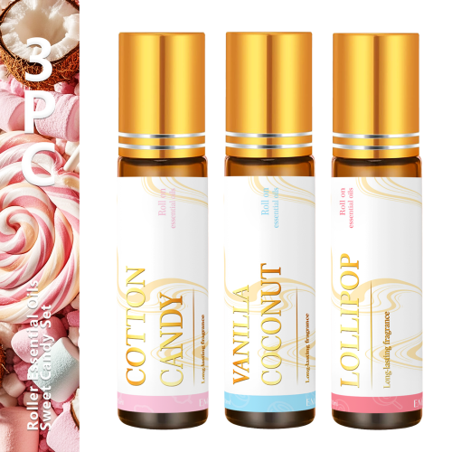 Image de Roll-Ons Huiles Essentielles - 6 Saveurs Gourmandes