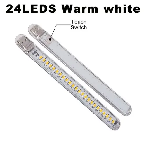 24 LED blanc chaud