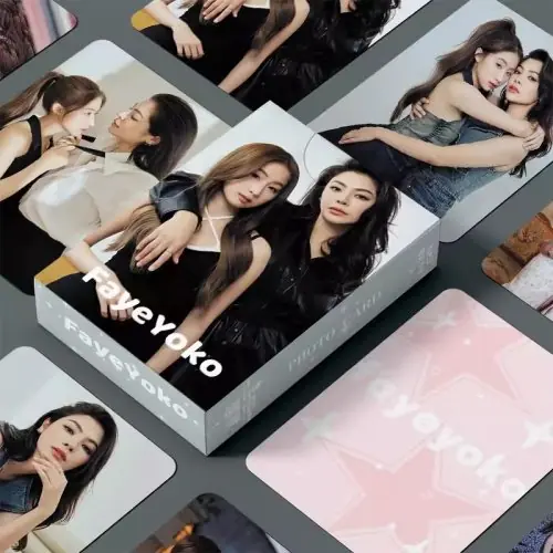 Image de Collection de Photocards Faye Yoko - 55 Pièces
