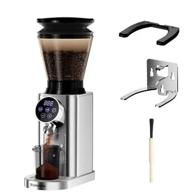 Broyeur à Café Conique Professionnel - 48 Réglages Précis
