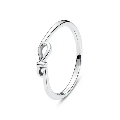 Bague Couronne Amour - Argent 925 & Cristal