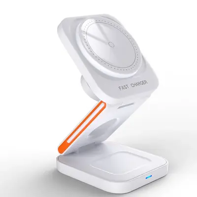 Image de Chargeur Sans Fil 3-en-1 Magnétique Rapide