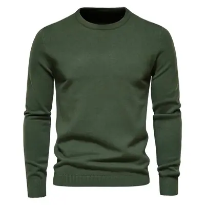 Image de Pull Homme Hiver Épais Col Rond - Très Chaud & Confortable