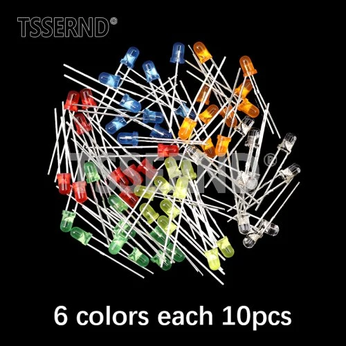60pcs 6 farben Set