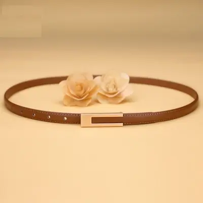 Image de Ceinture en Cuir PU Mode Coréenne pour Femmes