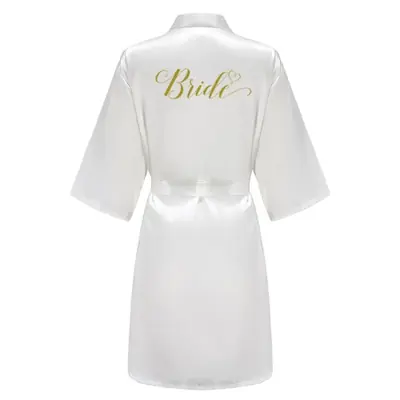Image de Robe de Mariée & Nuit Satinée Élégante