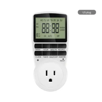 Image de Minuterie Électrique Programmable - Prise 230V/110V avec Timer 24H