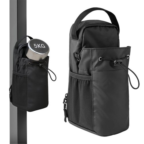 Imagen de Bolsa de Gimnasio Magnética con Gran Capacidad, Bolsillo para Teléfono y Portabotellas – Organizador Deportivo Ideal para Entrenamientos