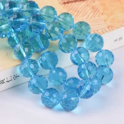 Image de Perles cristal facettées 6-12mm pour bijoux créatifs
