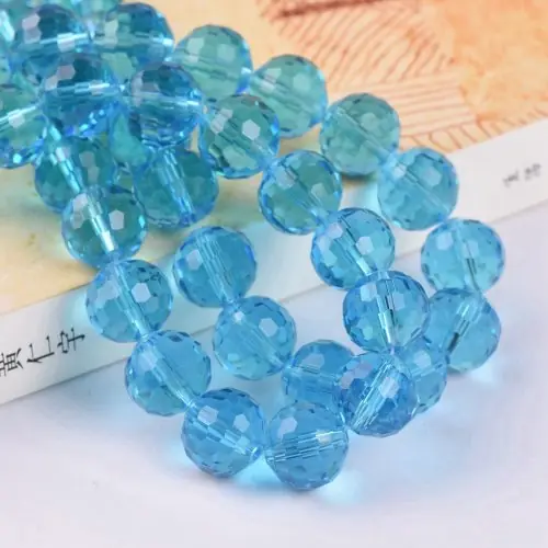 Image de Perles cristal facettées 6-12mm pour bijoux créatifs