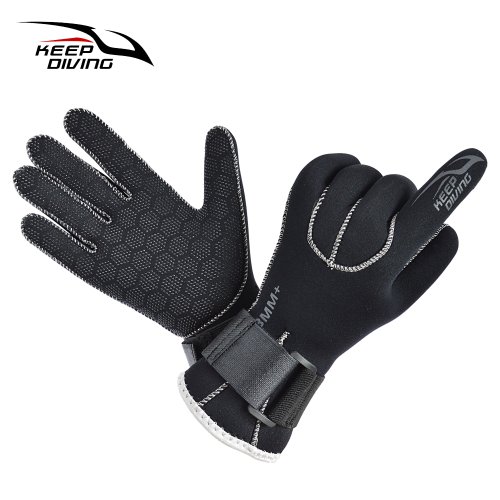 Afbeelding van 3mm Neopreen Handschoenen voor Duiken – Warm, Antislip & Krassbestendig
