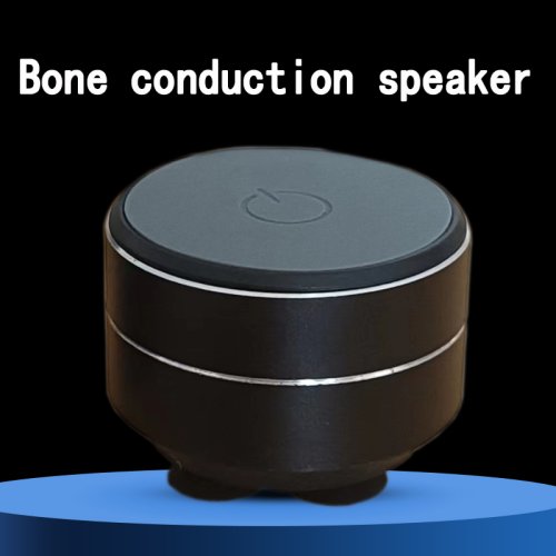 Immagine di Altoparlante wireless a conduzione ossea: supporto a ventosa, suono hi-fi TWS potenziato dei bassi, loop indossabile, risonanza presenta audio dinamico
