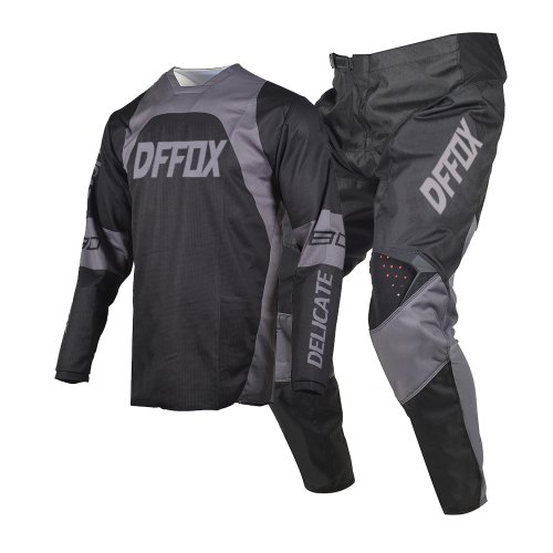 Immagine di Tuta Motocross DFFOX - Maglia e Pantaloni per Offroad e Enduro