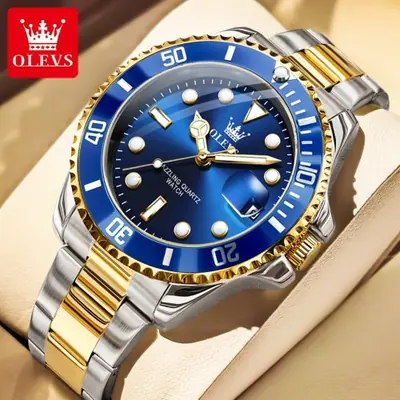 Image de Montre Homme Étanche Quartz Acier Inoxydable - Style & Fonctionnalité