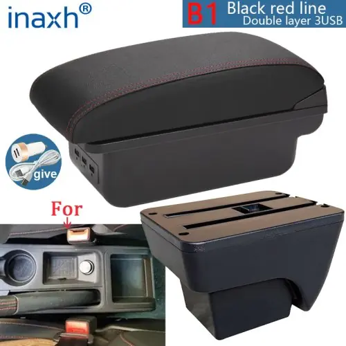 B1 negro rojo 3USB