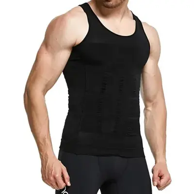 Maillot de Compression Amincissant Homme - Contrôle du Ventre & Perte de Poids
