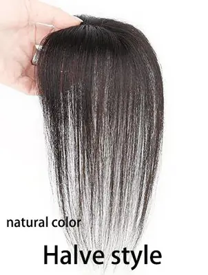 Topper Cheveux Naturels - Volume Instantané & Discrétion Parfaite