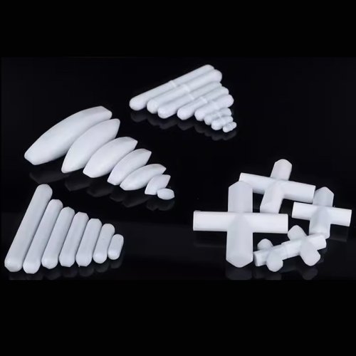 Image of PTFE magnetic Stir bar stirring rod A Olive magnetic stirrer Mixed bars White mixer rotating bars Recovery rod stirring stick