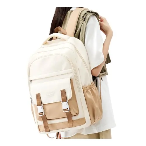 Image de Sac à dos étudiant femme - Grand volume, tendance & pratique