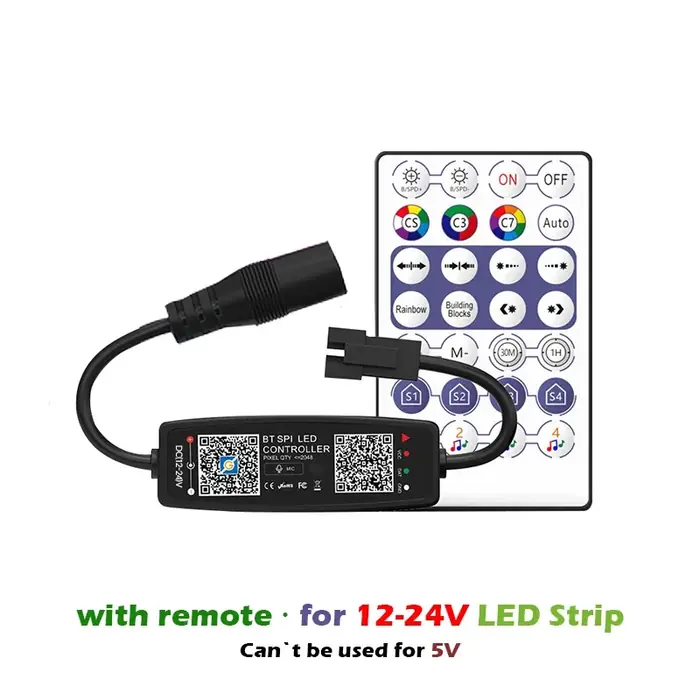 CC 12-24 V avec télécommande