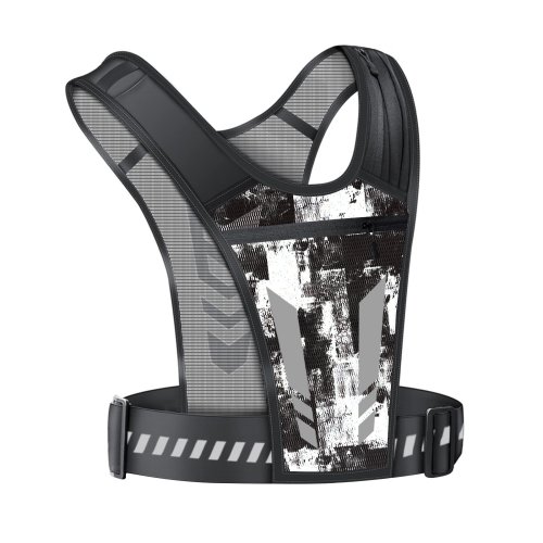Imagen de Mochila reflectante para correr, chaleco deportivo ligero Universal para correr, bolsa para tarjetas...