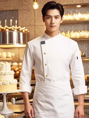 Image de Uniforme Professionnel Cuisine - Chef, Serveur, Boulanger