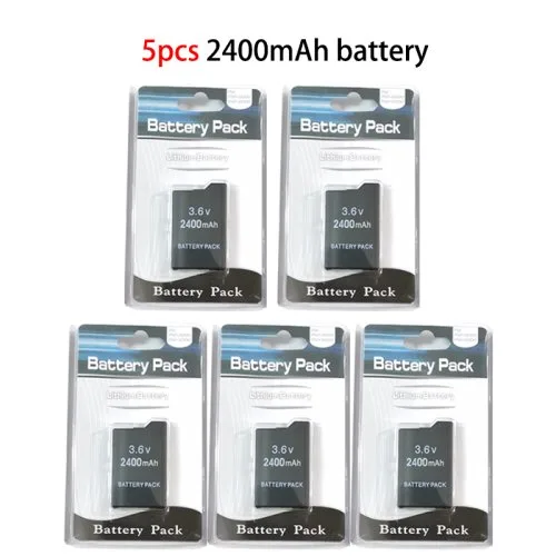 5PCS 2400mAh