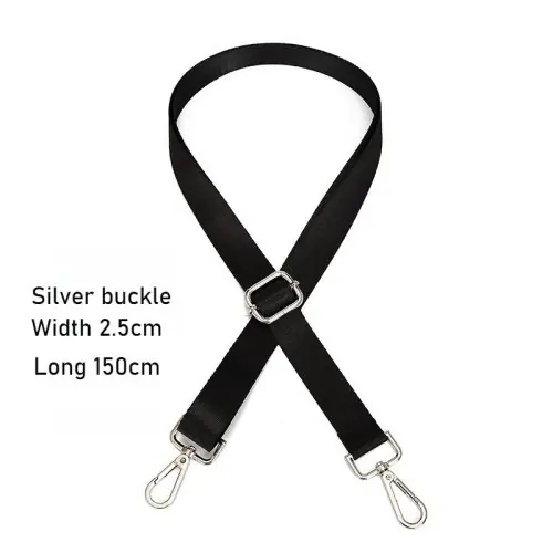 Argent boucle-2.5cm