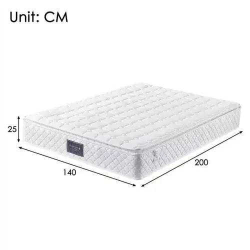 Image de Matelas Ergonomique 7 Zones - Ressorts Ensachés & Mousse Froide