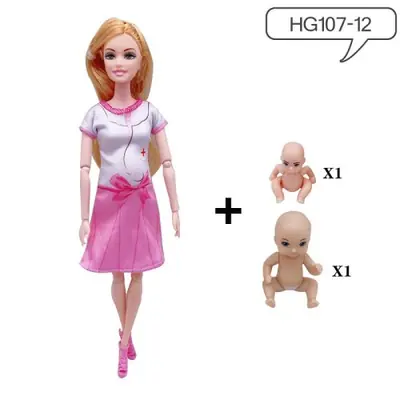 Image de Tenue de Poupée 2 Pièces - Vêtements Mignons pour Filles
