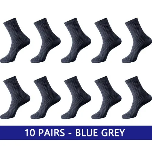 10 paar blauwgrijs