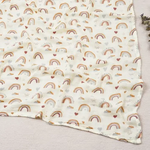 Image de Couverture Bébé en Bambou doux - 120x110 cm