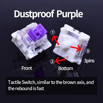 Antipolvere viola