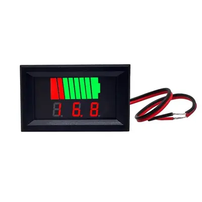 Image de Affichage LED de Niveau de Batterie 12V-72V