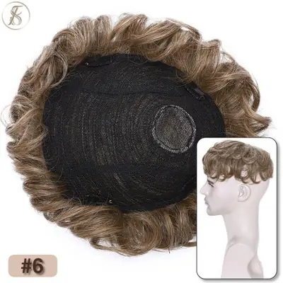 Image de Toupet Homme 35g - Cheveux Naturels 16x19 cm