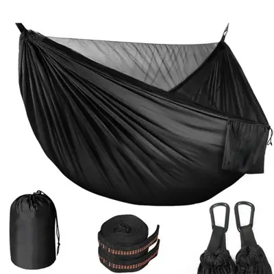Image de Hamac de camping anti-moustiques léger en nylon 210T