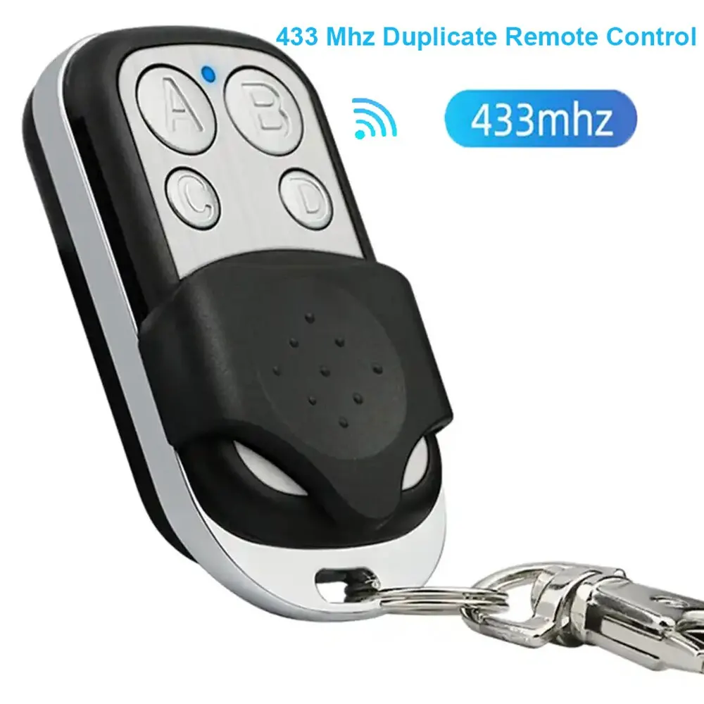 Immagine di 5YOA Trasmettitore telecomando a pulsante Blocco ABCD Sblocco 4 pulsanti 433 MHz Telecomando universale per apertura porta garage a 4 pulsanti