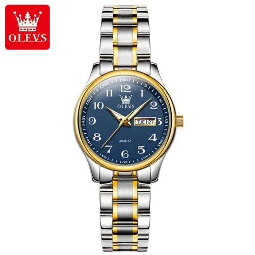 Dames goud blauw