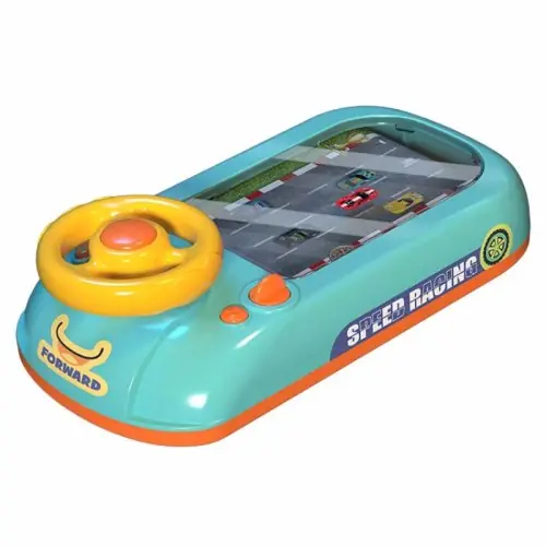 Image de Voiture de Course Électrique pour Enfants - Jouet de Conduite avec Musique