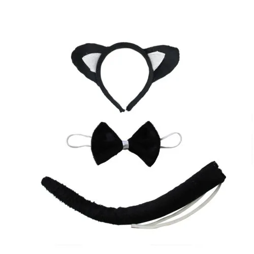 Zwart kat 3pcs