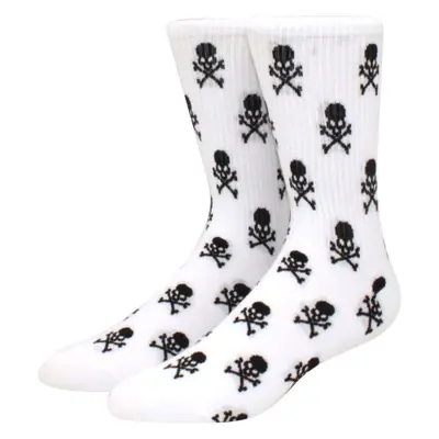 Image de Chaussettes Hip-Hop Crâne Araignée - Style Urbain