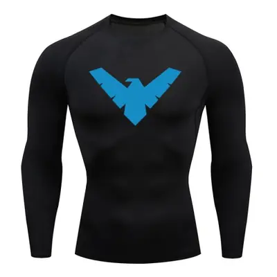 Image de T-Shirt de Compression Homme - Séchage Rapide & Protection Solaire