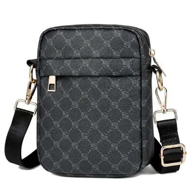 Image de Sac Bandoulière Homme Vintage en Cuir PU - Élégant & Pratique