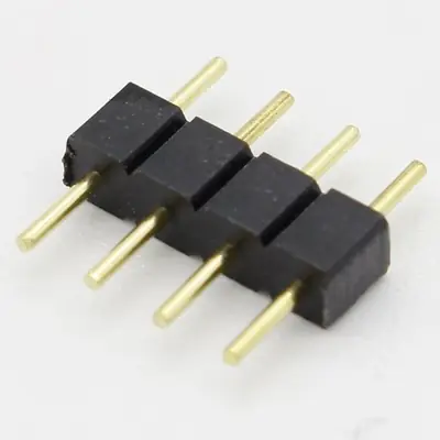 Image de Connecteur LED RGB 4 Broches - Lot de 10
