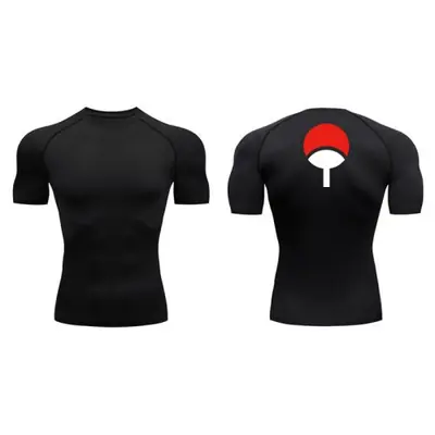 Image de Chemise de Compression Homme - Séchage Rapide & Protection Anti-Éruption