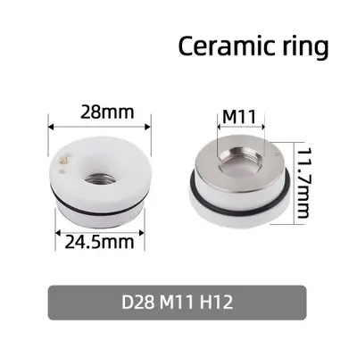 Image de Support de Buse Laser Céramique D32/D28 - Précision Optimale