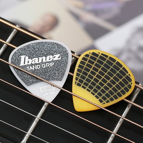 Afbeelding van Ibanez Grip Wizard Plectrums – Anti-Slip Gitaarplektrum van Hoge Kwaliteit