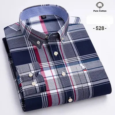 Image de Chemise Homme 7XL - Coton Oxford Coupe Ajustée