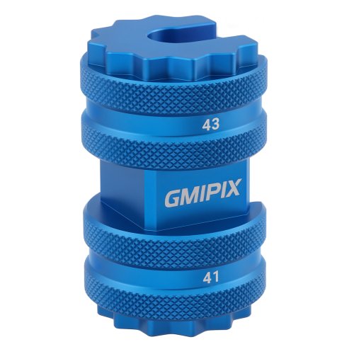 Imagen de GMIPIX-llave de extracción de guía de varilla de horquilla, herramienta para motocicleta, 41mm/43mm, BPF, removedor de tubo interior de horquilla
