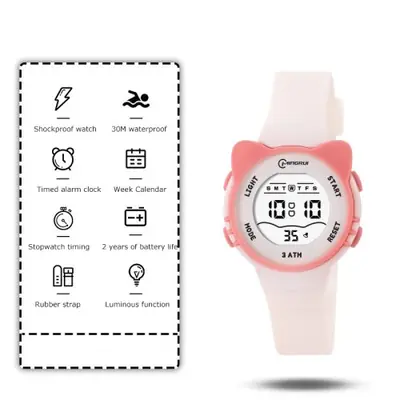 Image de Montre Enfant Meow Star - Étanche & Réveil